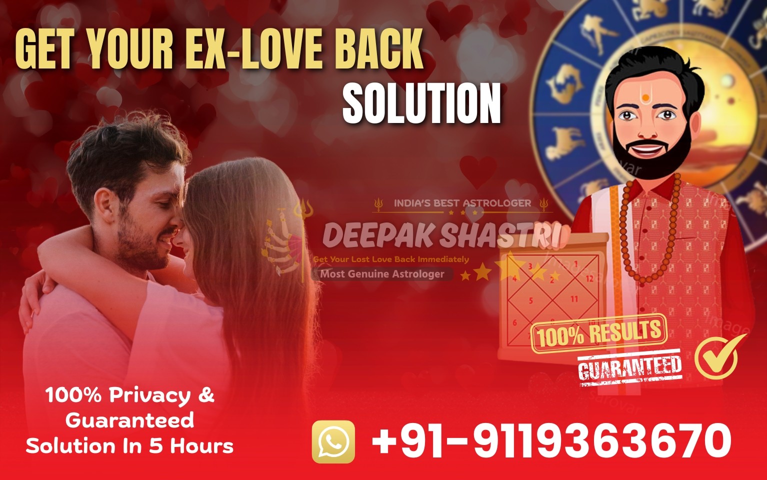 Deepak Shastri Call +91-9119363670